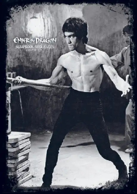 Enter the Dragon Bruce lee Scrapbook Vol No1 by Baker, Ricky