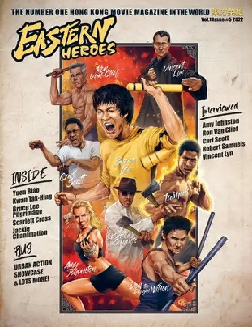 Eastern Heroes Issue Number 5 Urban action edition by Ricky Baker