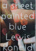 A Sheet Painted Blue