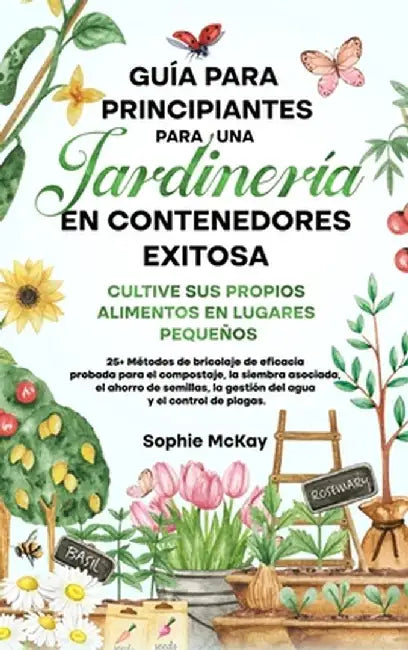 Guía Para Principiantes Para Una Jardinería en Contenedores Exitosa by Sophie McKay
