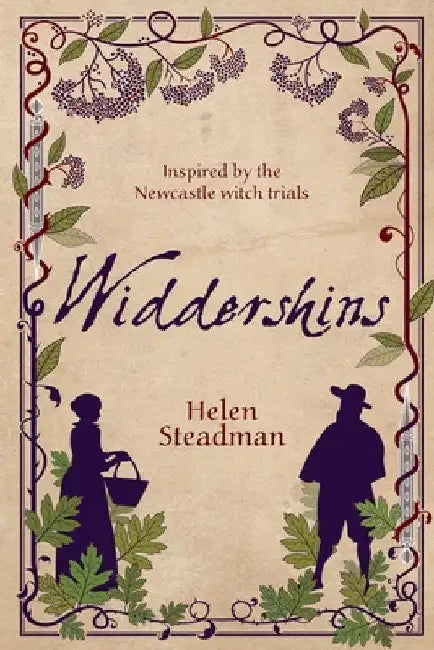 Widdershins: Large Print Newcastle witch trials historical fiction by Helen Steadman