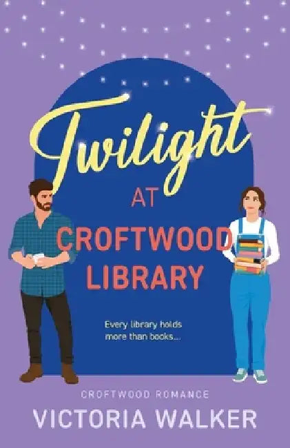 Twilight at Croftwood Library by Victoria Walker