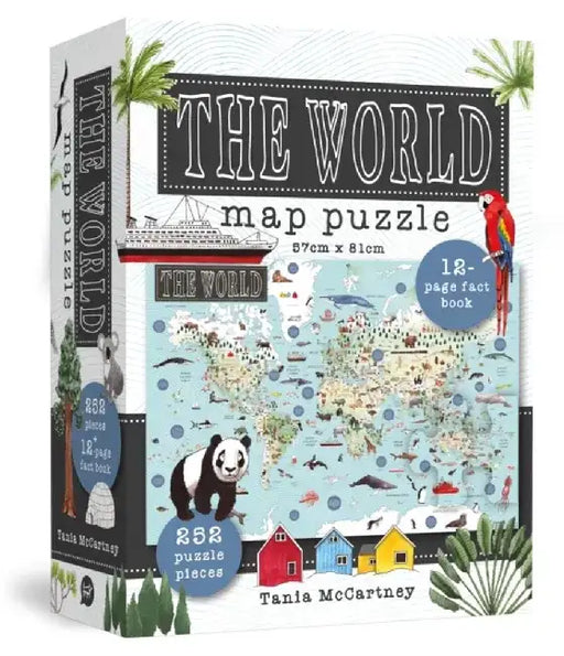 The World Map Puzzle by Tania McCartney