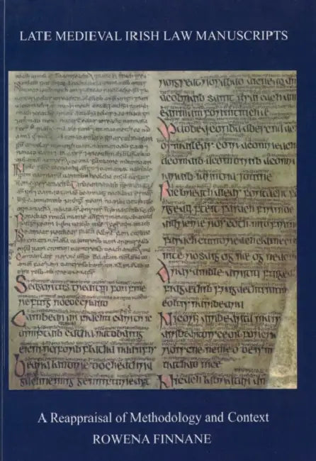 Late Medieval Irish Law Manuscripts: A Reappraisal of Methodology and Content by Rowena Finnane