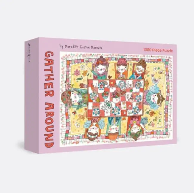Gather Around: 1000 Piece Puzzle by Meredith Gaston Masnata