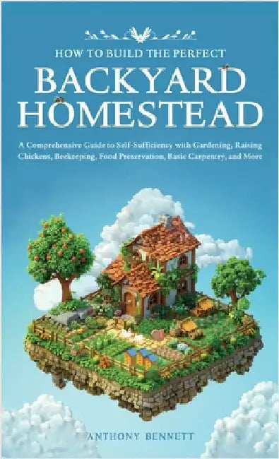 How to Build the Perfect Backyard Homestead: A Comprehensive Guide to Self-Sufficiency with Gardening, Raising Chickens, Beekeeping, Food Preservation by Bennett, Anthony