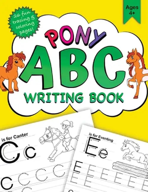 Pony ABC Writing Book by Reece Adnams