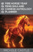 2026 Fire Horse Year: Feng Shui and Chinese Astrology Planner by Michele Castle, Pankaj Runthala