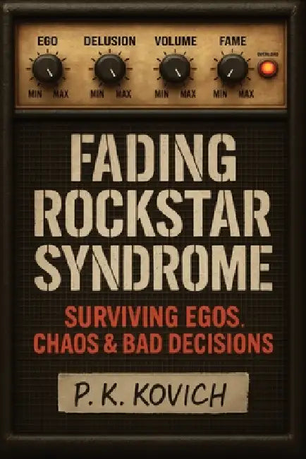 Fading Rockstar Syndrome: Surviving Egos, Chaos & Bad Decisions by P. K. Kovich