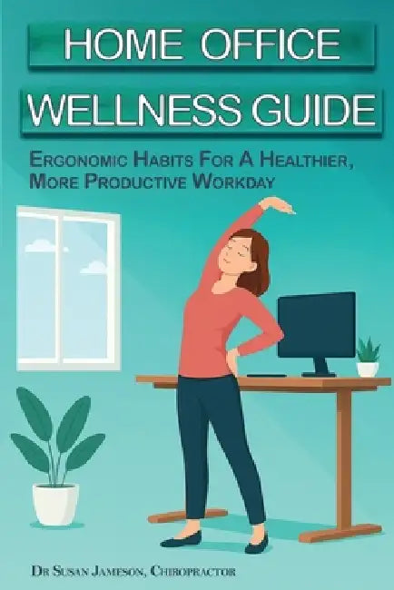 Home Office Wellness Guide - Ergonomic Habits For A Healthier, More Productive Workday by Susan Jameson