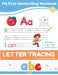 My First Handwriting Workbook: ABC Letter Tracing and Sight Words for Preschool, Pre-K, and Kindergarten Kids by Sam Riley