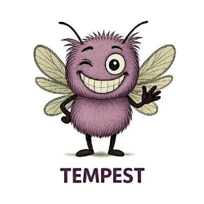 Tempest and the Rainbow Umbrella by Rozalind Murray