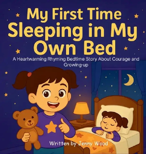 My First Time Sleeping in My Own Bed: A Heartwarming Rhyming Bedtime Story About Courage and Growing-up by Jenny Wood