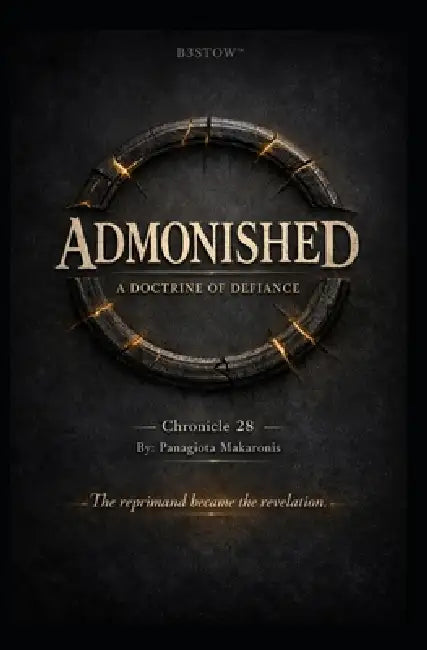 B3STOW(TM) Admonished; A Doctrine of Defiance: Chronicle 28 by Panagiota Makaronis