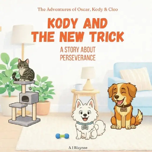 Kody and the New Trick: Children's Story About Perseverance, Practice, and Not Giving Up. Models Values for Kids Ages 2-6 by A. J. Blaynee