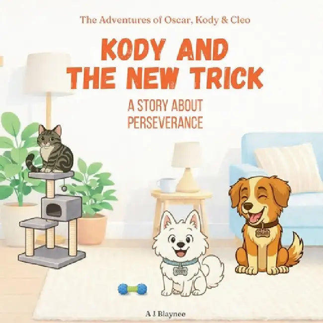 Kody and the New Trick: Children's Story About Perseverance, Practice, and Not Giving Up. Models Values for Kids Ages 2-6 by A. J. Blaynee