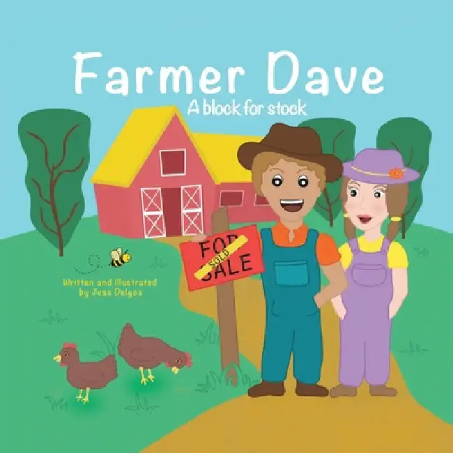 Farmer Dave: A block for stock by Jessie Delgos
