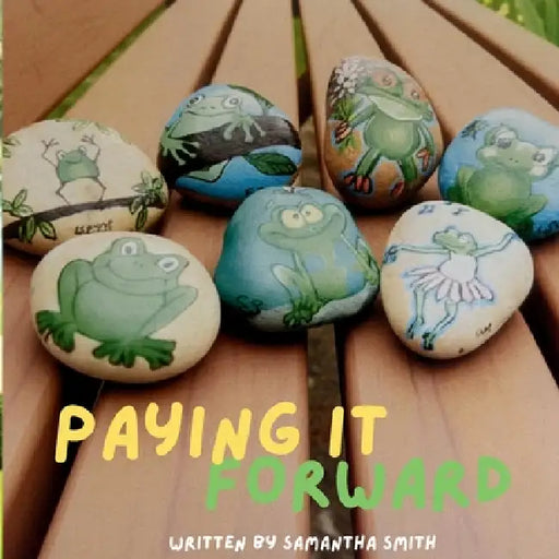 Paying it forward colouring in book by Samantha J. Smith