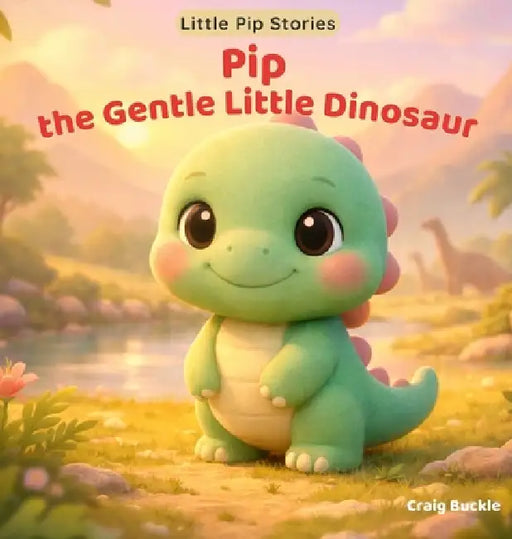 Pip the Gentle Little Dinosaur: A gentle picture book series designed to help children ages 3-6 relax, unwind, and settle into peaceful bedtime routin by Craig Buckle