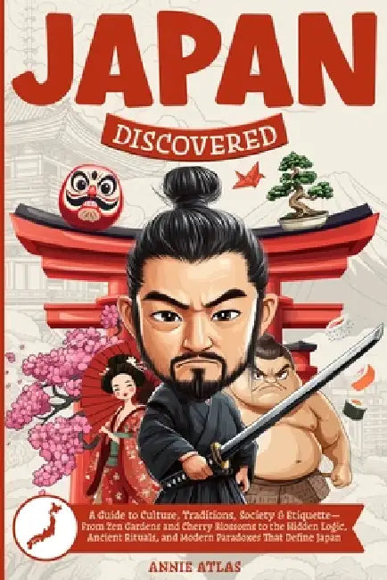 Japan Discovered: A Guide to Culture, Traditions, Society & Etiquette- From Zen Gardens and Cherry Blossoms to the Hidden Logic, Ancient Rituals, and by Annie Atlas