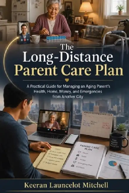 The Long-Distance Parent Care Plan: A Practical Guide for Managing an Aging Parent's Health, Home, Money, and Emergencies from Another City by Keeran Launcelot Mitchell