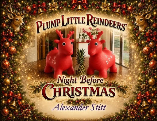 Plump Little Reindeers' Night Before Christmas by Alexander Stitt