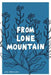 From Lone Mountain by John Porcellino