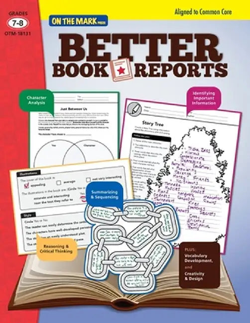 Book Reports Grades 7-8 by Eleanor Summers