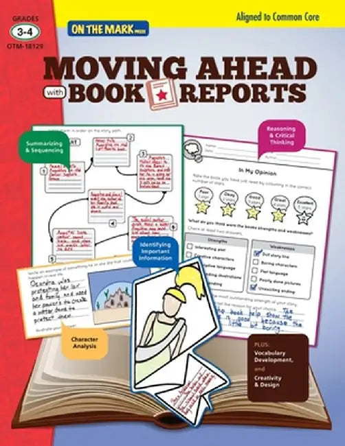 Book Reports Grades 3-4 by Eleanor Summers