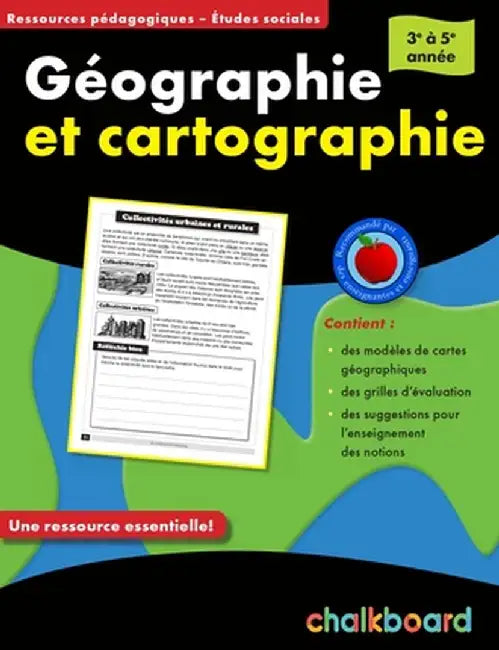 Geographie Et Cartographie 3-5 by Demetra Turnbull