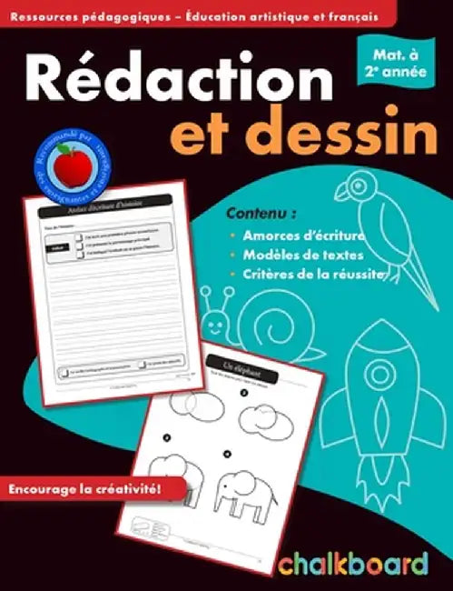 Rédaction Et Dessin K-2 by Demetra Turnbull