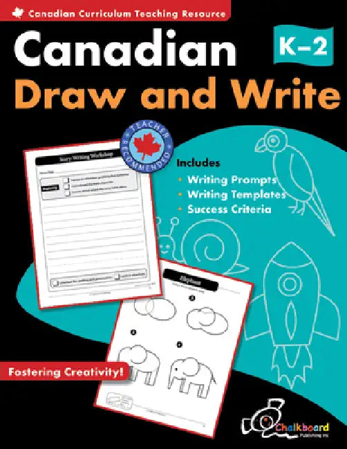 Canadian Draw & Write K-2 by Demetra Turnbull