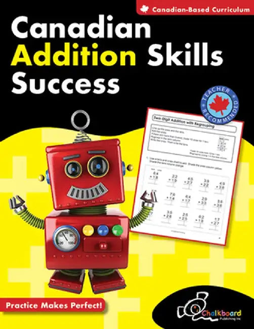 Canadian Addition Skills Success Grades 2-4 by Demetra Turnbull