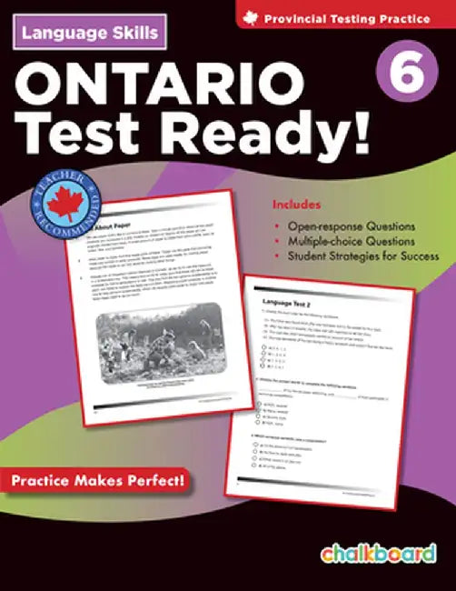 Eqao Test Ready Language Skills Grade 6 by Janis Barr