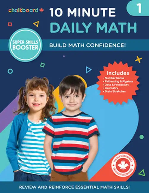 Canadian 10 Minute Daily Math Grade 1 by Demetra Turnbull