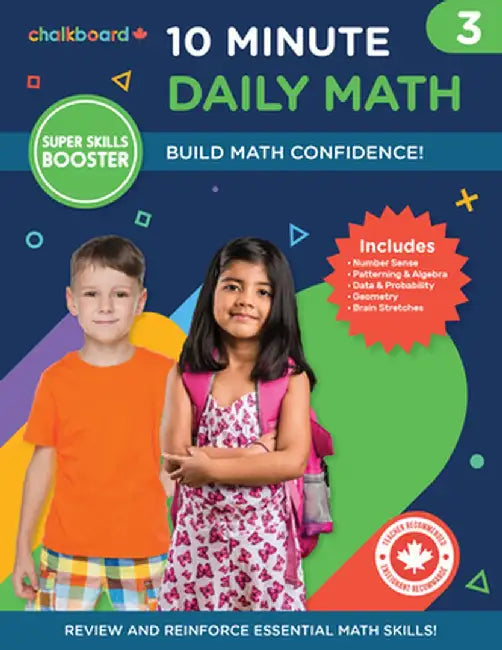 Canadian 10 Minute Daily Math Grade 3 by Demetra Turnbull
