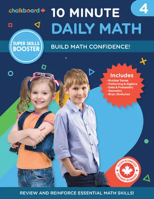 Canadian 10 Minute Daily Math Grade 4 by Demetra Turnbull