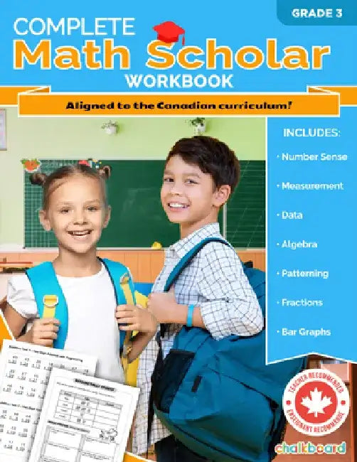 Complete Math Scholar Grade 3 by Cassie Hatt