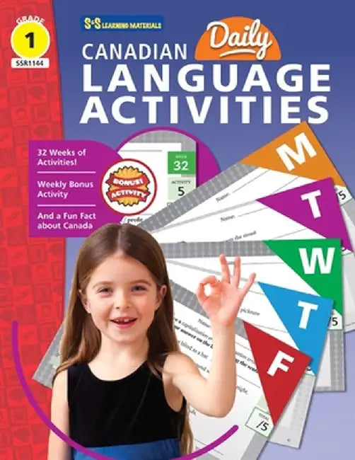 Canadian Daily Language Activities Grade 1 by Eleanor M. Summers