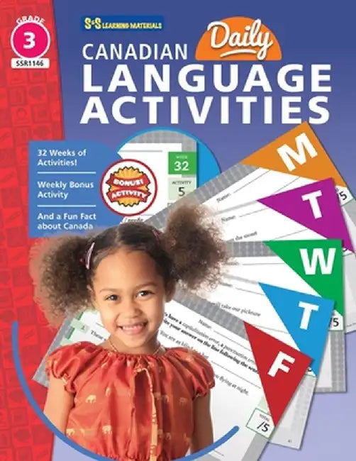 Canadian Daily Language Activities Grade 3 by Eleanor M. Summers