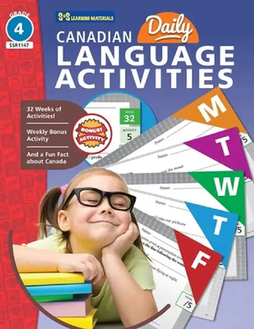 Canadian Daily Language Activities Grade 4 by Eleanor M. Summers