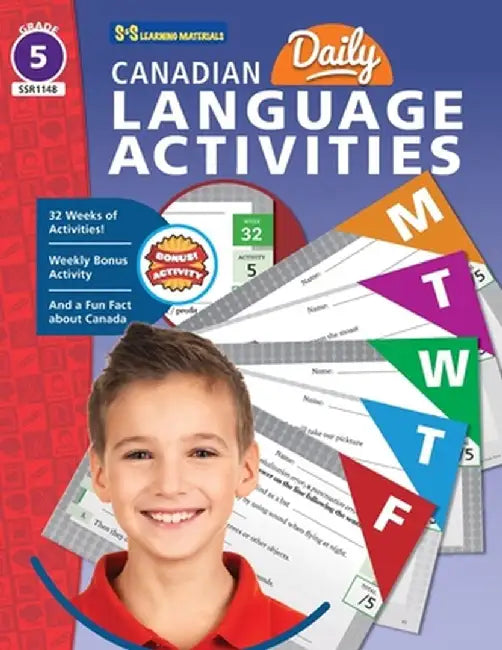 Canadian Daily Language Activities Grade 5 by Eleanor M. Summers
