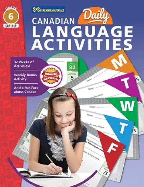 Canadian Daily Language Activities Grade 6 by Eleanor M. Summers