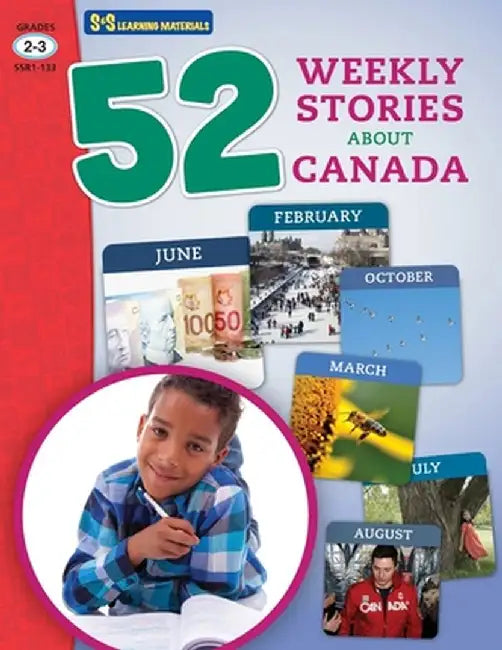 52 Weekly Nonfiction Stories About Canada Grades 2-3 by Ruth Solski