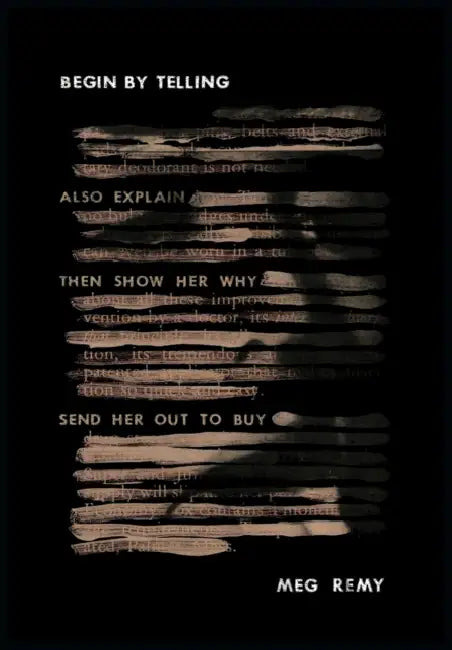 Begin by Telling: Volume 11 by Meg Remy