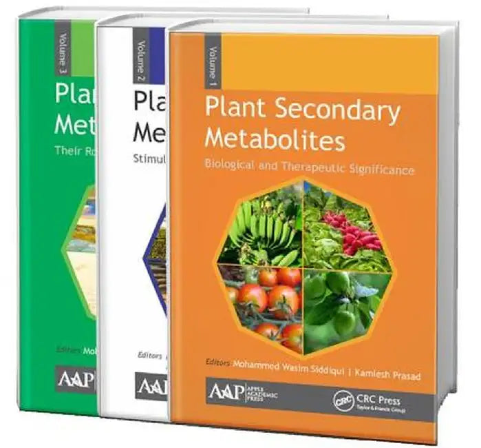 Plant Secondary Metabolites, Three-Volume Set by Mohammed Wasim Siddiqui