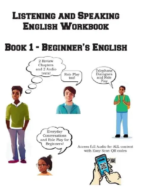 Listening and Speaking English Workbook: Book 1 - Beginner's English by Complete Test Preparation Inc