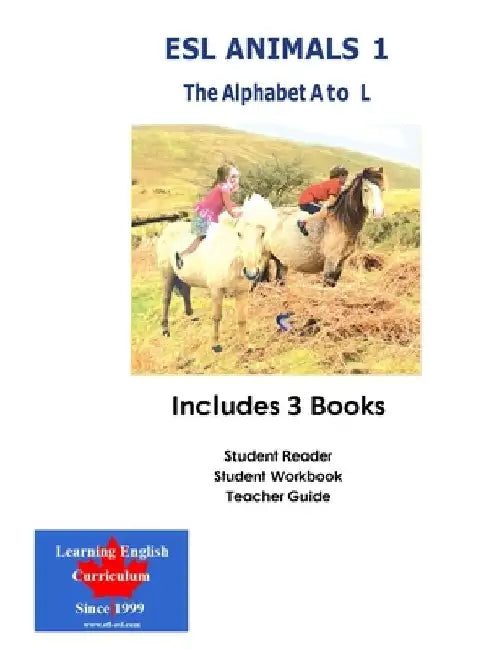 ESL Animals 1: The Alphabet A - L by Learning English Curriculum