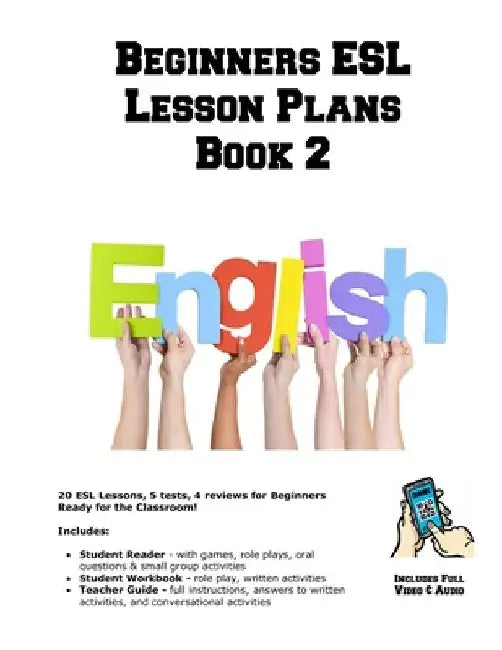 Beginners ESL Lesson Plans Book 2 by Learning English Curriculum