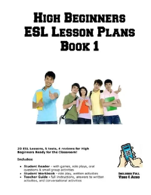 High Beginners ESL Lesson Plans Book 1 by Learning English Curriculum